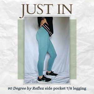 90 Degree by Reflex side pocket 7/8 legging